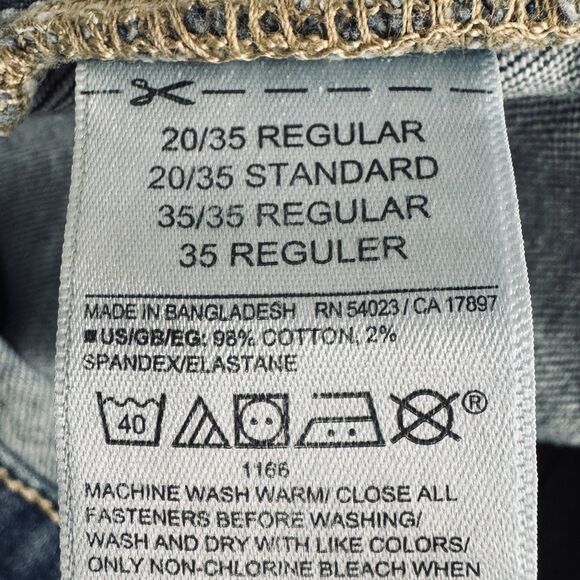 Gap Girlfriend Ankle Jeans Plus 20 (41x25) Blue Denim Stretch Womens - Picture 5 of 9